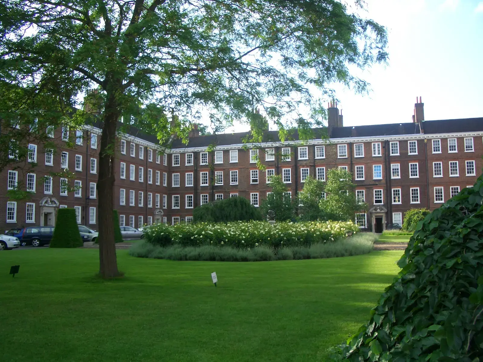 Gray's Inn Square and its gardens in London